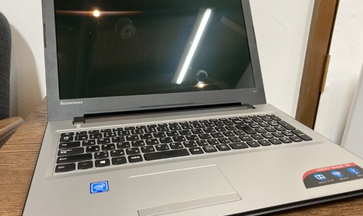 SSD換装、メモリ増設　Lenovo ideapad 300　金沢市