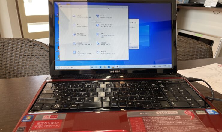 石川パソコン修理センター金沢店_Windows再インストール　金沢市